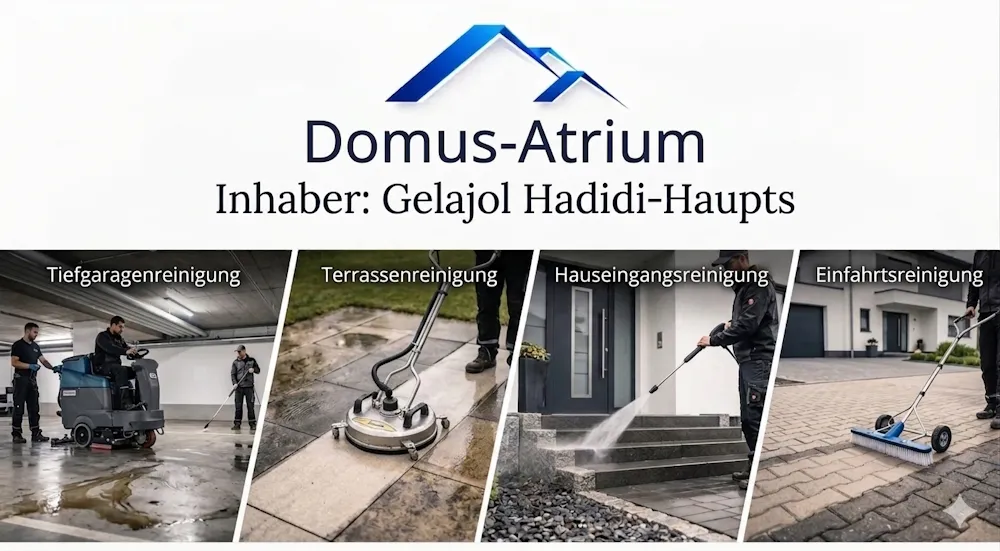 Reinigung Tiefgarage Eingangsbereiche Terrassen Einfahrten